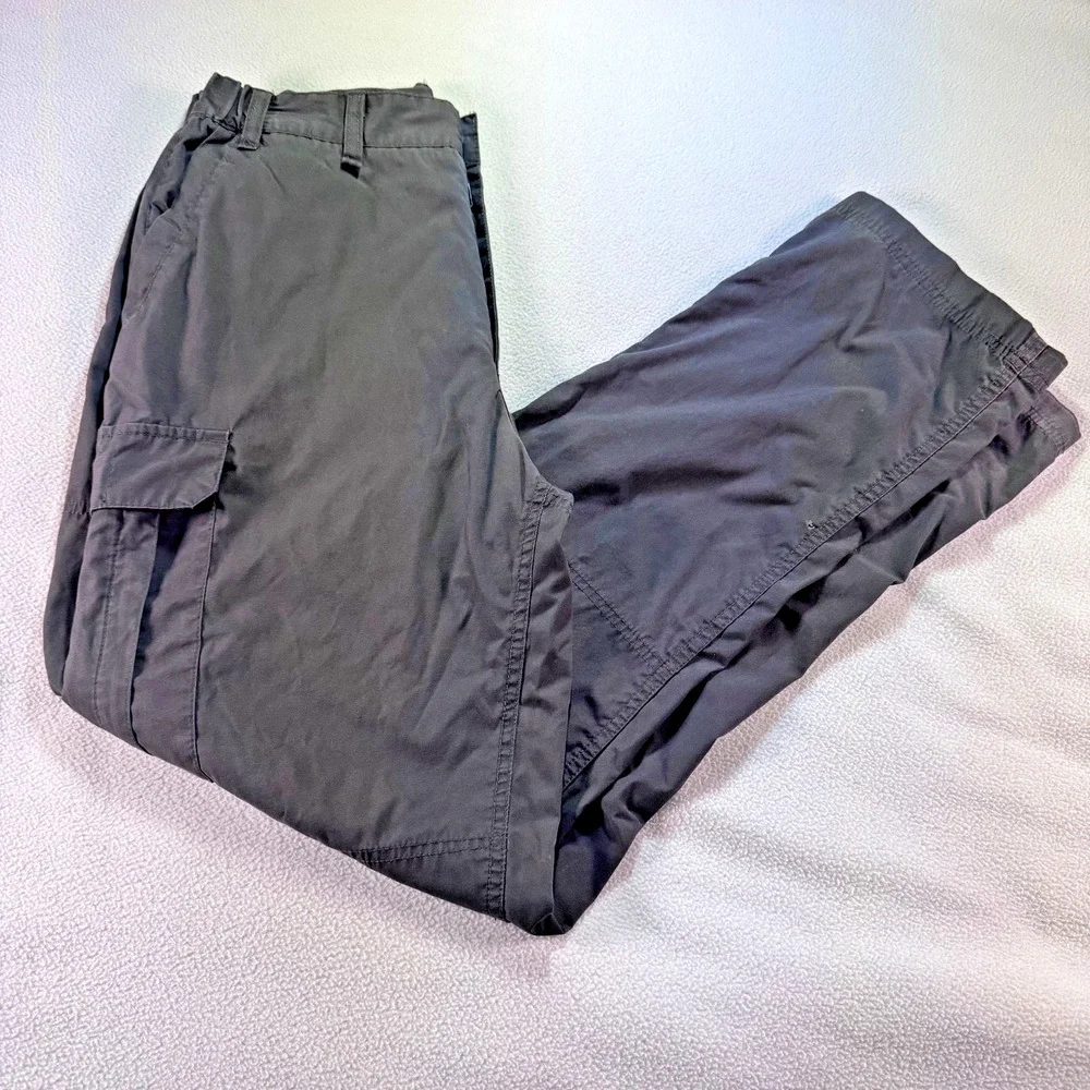 Craghoppers Pants Mens 32 Black Kiwi Cargo Hiking Outdoor Travel Trail CS0359